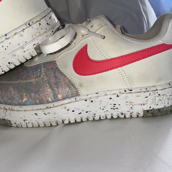 Recycle pink, white, and grey Air Force 1 - Picture 2 of 9